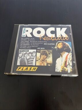 Rock Festival Vol.2 CD Vintage 60s/70s Rock Music Clapton Chicago Kinks Beck